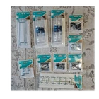 National Hardware Pegboard Tool Holders Hooks Organizer Jars Spacers - 53 Pieces New. Price: $33.07.