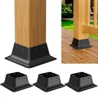 4X4 Post Base 4PCS, Internal 3.6"X3.6" Heavy Duty Powder-coated Steel Br... New. Price: $62.33.