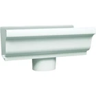 Amerimax 27010 Gutter End With Drop, W, Aluminum, White, For: 5 K-style New. Price: $22.28.