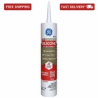 Advanced Silicone Caulk For Kitchen & Bathroom, White, 10 Fl Oz Cartridge, New. Price: $14.88.