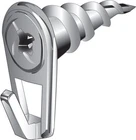 Hillman 122404 Brass-plated Drywall Picture Hook 50 Lbs. (pack Of 10) New. Price: $41.96.