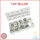 Mcmaske 360PCS #2 To 7/16" 304(18-8) Stainless Steel Sae Flat Washers Assortment New. Price: $16.63.