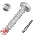 Eastlo #14X1-1/2" Pan Head Security Screws 30PK New. Price: $20.00.