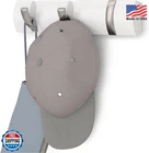 Umbra Flip Wall Mount Coat Rack 3 Hooks White Nickel Space Saving New. Price: $33.99.