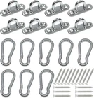 Termath 8PCS 304 Stainless Steel 1.8 Inch Pad Eye Hooks And New. Price: $25.96.