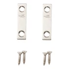 National Hardware N348-359 Mending Brace, 1/2 W, Stainless Steel, Scr New. Price: $11.93.