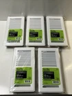 Lot Of (5) Everbilt 4 X 10 Steel Floor Register White Air Deflection Duct New. Price: $50.00.