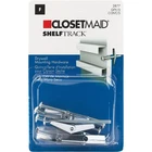 Closetmaid Shelftrack 5-PIECE Hang Mounting Hardware 287700 New. Price: $12.78.