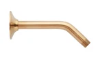 Signature Hardware SHSK85BG Fundamentall 8" Wall-mount Shower Arm/flange Gold New. Price: $86.00.