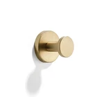 5 Pack Champagne Brass Round Robe Hooks, Wall Mounted Bathroom Towel Coa... New. Price: $46.66.
