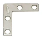 National Hardware N113-795 Zinc Plated Flat Corner Brace 1-1/2 X 3/8 In. New. Price: $9.19.