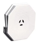 Builders Edge 6.625" X #117 Bright White Surface Universal Mounting Block New. Price: $9.59.
