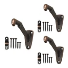 Handrail Bracket Heavy Duty Wall Mounted Antique Bronze Style, 3 Pack How... New. Price: $35.68.
