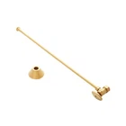 Signature Hardware 477103 Toilet Supply Kit With 5/8" Od X 3/8" Angle Stop New. Price: $101.31.