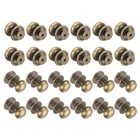Uxcell 24PCS 0.46" Mini Round Knobs, Small 0.51", Bronze New. Price: $14.05.