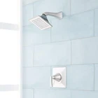 Signature H. Vilamonte 1-HANDLE Shower Faucet In Brushed Nickel (less Valve) Open. Price: $219.00.