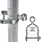Insaga 2PACK Heavy Duty Wall Mount Gate Hinges, 304 Stainless Steel Chain Lin... New. Price: $76.52.
