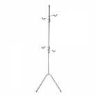 Delta Two Bike Gravity Pole Stand With Adjustable Arms, Durable Silver Finish New. Price: $79.98.