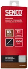 Senco 18 Gauge Brad Nails 1/2 Inch Galvanized 1000 Count Pack For Nailers New. Price: $14.09.