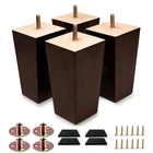 Txcucc Sofa Legs Square Bed Feet 6 Inch Wood Replacement For Furniture Set New. Price: $42.83.