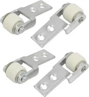 Uxcell 15MM Dia Wheel Sliding Door Track Guide Roller 4PCS White New. Price: $18.00.