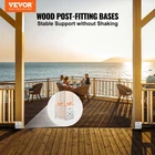 6"X Post Base, 10PCS Stainless Steel Adjustable Anchor Bracket(internal New. Price: $121.08.