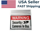 Pack - Hillman 843296 Security Cameras Sign, 10 In. X 14 Used. Price: $9.99.