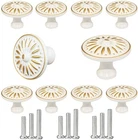 Cabinet Knob, 10PCS 35MM Single Hole Ceramic Dresser Cupboard Dr... New. Price: $16.97.