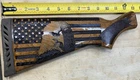 Mossberg 500/MAVERICK 88 American Flag Eagle Engraved Stock 12GA/16GA New. Price: $100.00.