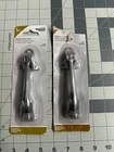 Nos 2-PACK Lot National Hardware N184-234 5" Kickdown Door Stop Chrome New. Price: $11.99.