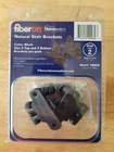 Fiberon Homeselect Black Natural Stair Brackets # 16904 New Per Pack. Price: $11.99.