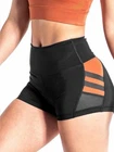 Virus High Rise Box Tech Shorts Black/arabian Spice Women Crossfit Active Pre-owned. Price: $25.00.