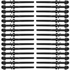 20 Count Sowtowe 1/8 Black Cable Railing Hardware, T316 Stainless Steel Open. Price: $65.95.