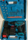 28 Piece 3/8 Drive Battery Drill- Good Batteries And Charge Cable W/hard Case Used. Price: $35.00.