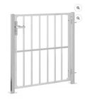 Nib Vidaxl 39.4X39.4 Garden Gate Locking Fence Stainles Steel-read Desc. New. Price: $125.00.