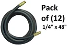 (12) Ea Apache 98399070 1/4" X 48" 5000PSI 100R2AT Universal Hydraulic Hoses New. Price: $189.99.