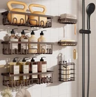 Shower Caddy 6-PACK, No Drilling & Rustproof, Waterproof Adhesive Shelves Rack New. Price: $55.77.
