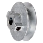 Chicago Die Cast 4 In. X 5/8 Zinc Single V-grooved Pulley New. Price: $14.94.