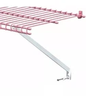 Closetmaid Support Bracket For Most 16" Wire Shelfs Part No. 6607 - 2 Pack New. Price: $17.99.