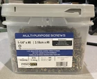 National Nail 1/4 X #8 Screw Coarse Thread T20 Drive Yellow Zinc Coated 25LB New. Price: $49.95.