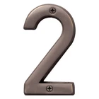 Hy-ko 4" Old World Bronze Number 2 (3 Pcs.) New. Price: $27.29.