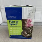 Amerimax 85019 Brown Vinyl Downspout Extension 55 4.5 H In. 12 Pack New. Price: $134.99.
