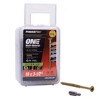 Hillman Power Pro No. 10X3-1/2" Star Flat Head Coarse Multi-material Screws New. Price: $37.44.