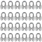24PCS M4 5/32 Inches Stainless Steel Wire Rope Cable Clip Clamp New. Price: $16.61.