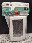 Metal Post 4" Width & 1" Depth. Titan Brand Skirt. White Color. New.. Price: $14.95.