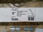 Duravent 6IN Duraplus Extended Support Mount Roof Bracket Kit W/adjustable Legs Open. Price: $110.00.