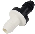 3/8" 10MM Inline Vacuum Barbed Check VALVE,1PCS/ 6*4*1CM, Black &white New. Price: $10.28.