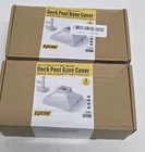 4PCS Post 1.25" Aluminum Deck Base Cover Skirt Handrail Stair Cases! New. Price: $37.99.
