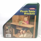 Playstar Ps 7688 Picnic Table Brackets Desk Top Bench Green Durable Usa New. Price: $39.99.