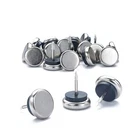 Dia Nail On Furniture Glides For Chairs Tables - Furnigear Nickel Base Cushio... New. Price: $24.27.